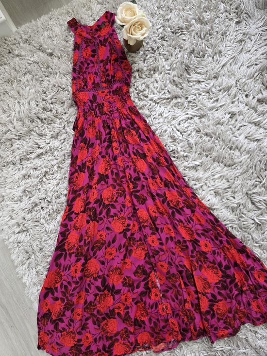 Abel The Label Dresses & Skirts - Abel The Label Floral Maxi Dress - Smocked Waist Sz S